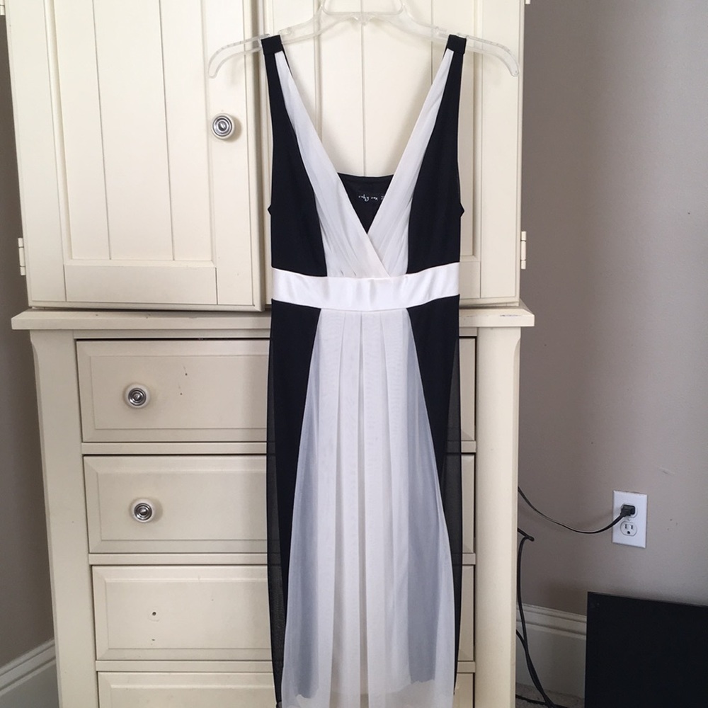 Black and Cream Dress!